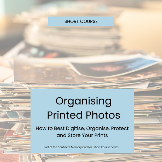Organising Printed Photos: How to Best Digitise, Organise, Protect and Store Your Prints