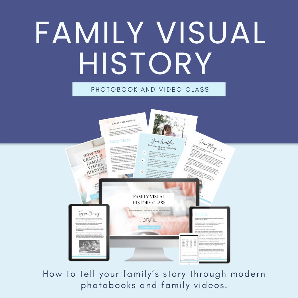 Family Visual History Course