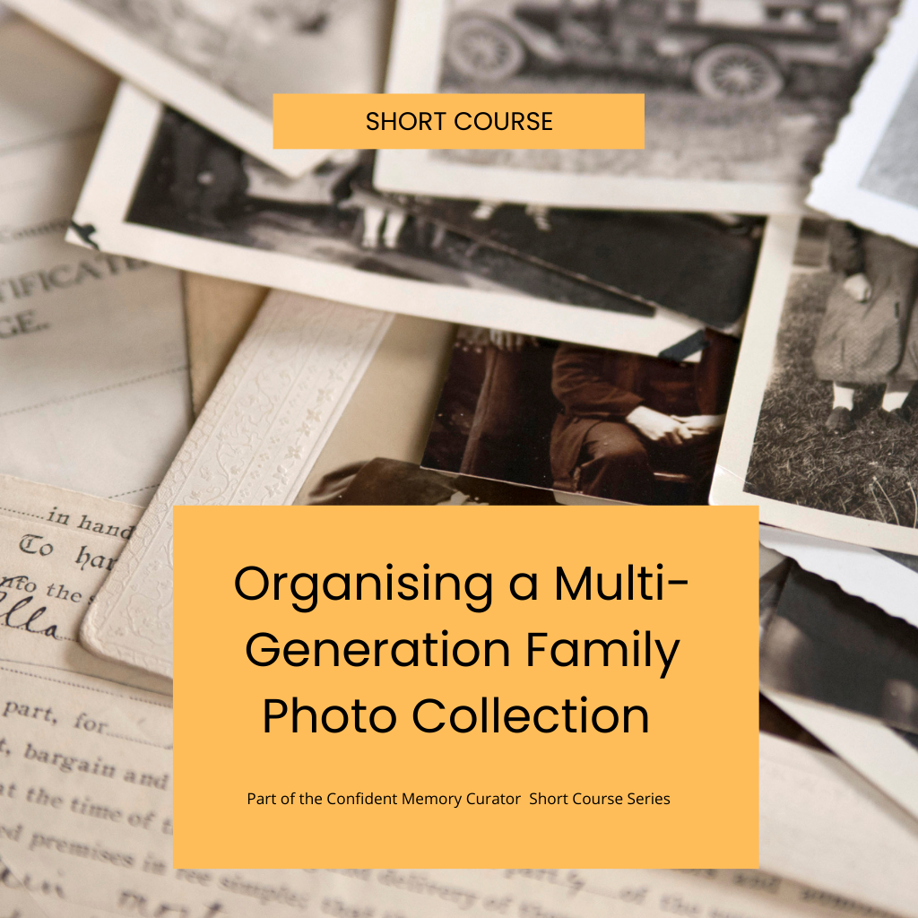 Organising a Multi-Generation Family Photo Collection