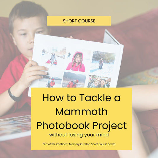 How to Tackle a Mammoth Photobook Project-