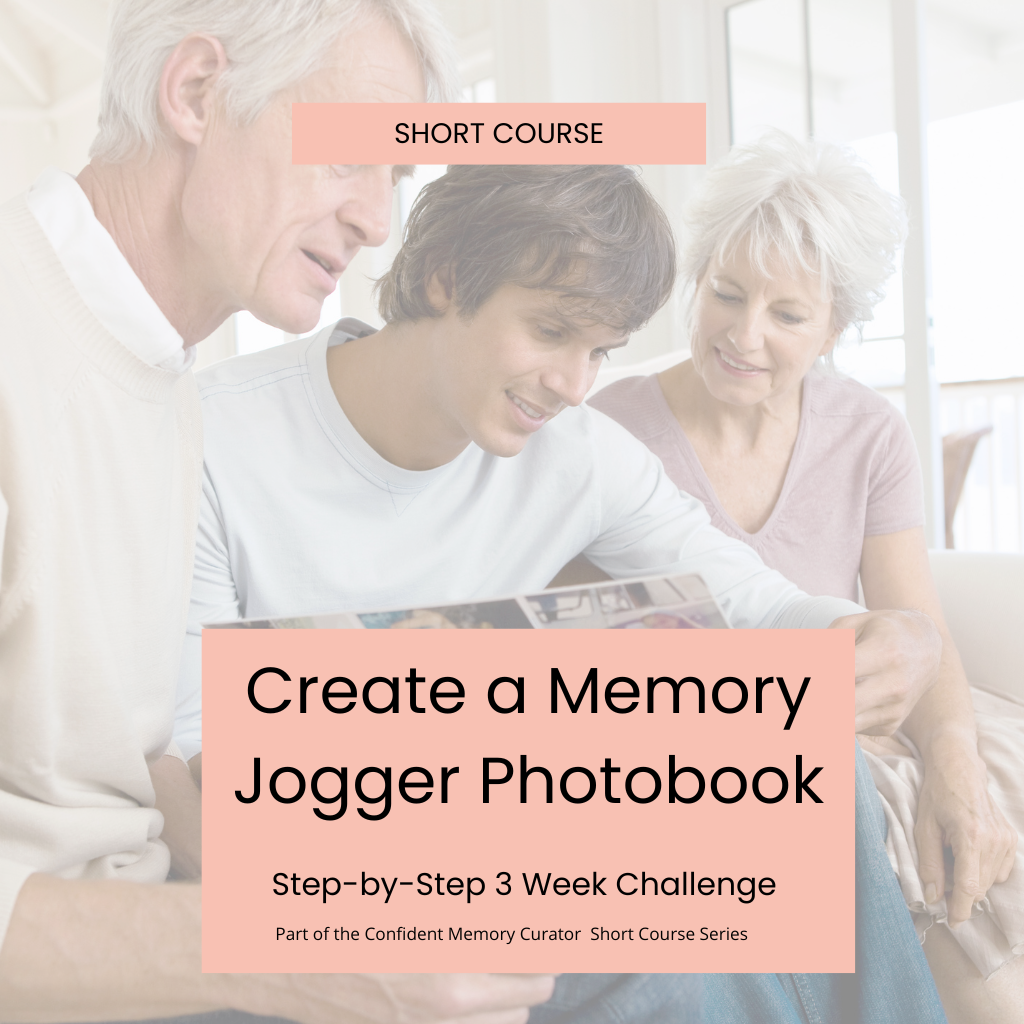 Course Memory Page Create a Memory Jogger Photobook Challenge – The Memory Curator