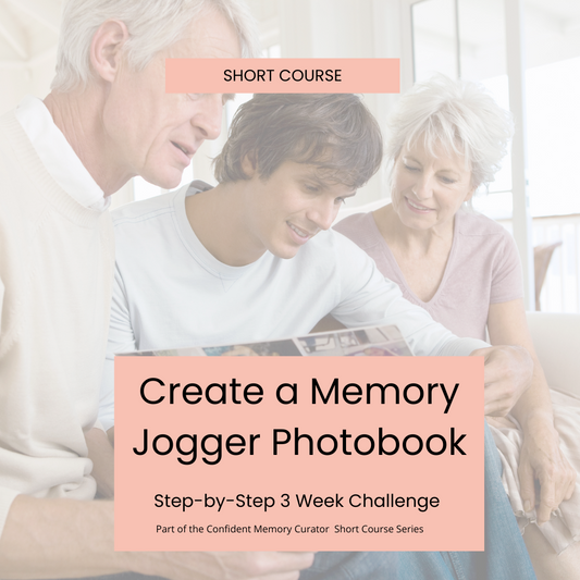 Create a Memory Jogger Photobook Challenge